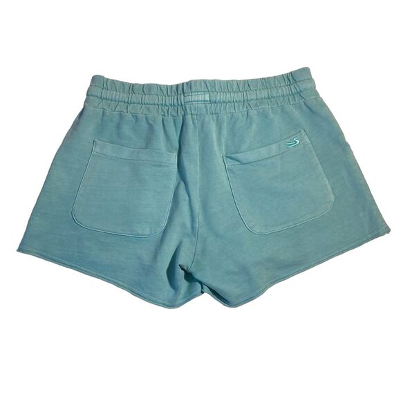 Southern Marsh Women's Size 2 Rachel‎ Relaxed Shorts Blue Loungewear Cozycore - Picture 2 of 14